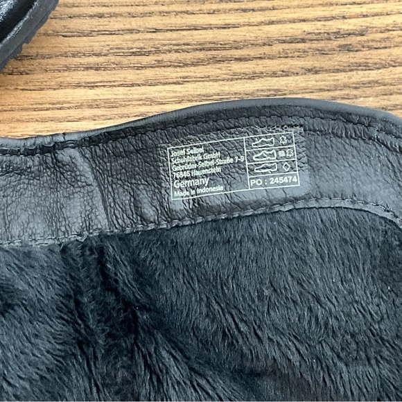 Josef Seibel Naly 23 Tall Black Leather Boots, New in Box - Picture 10 of 12